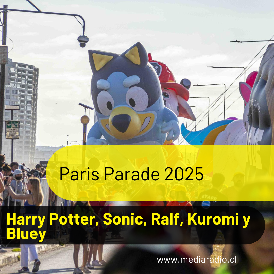 Paris Parade 2025: Harry Potter, Sonic, Ralf, Kuromi y Bluey recorrerán las calles junto a otros 8 personajes en la versión más extensa del desfile navideño.